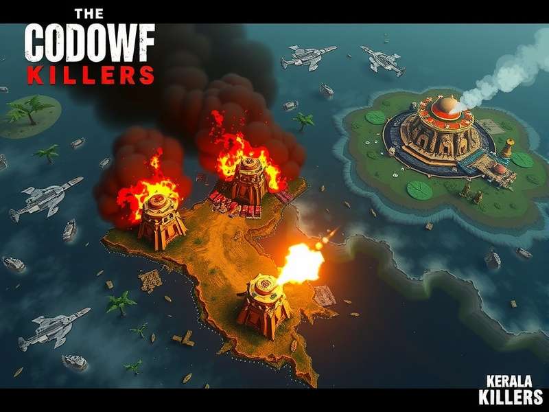 CODWF Kerala Killers gameplay screenshot showing intense combat