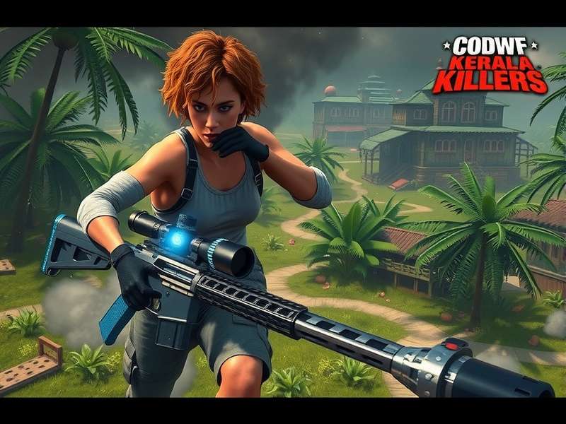 CODWF Kerala Killers map showing diverse terrain